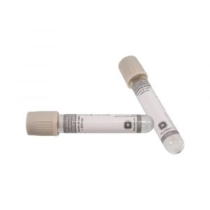 Tubo Coleta de Sangue a Vácuo Fluoreto de Sódio + EDTA Na2 2,5ml Descarpack com 1200 Unidades