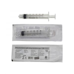 SERINGA DESC 03ML S/AG LOCK DESCARPACK CX4000UN             