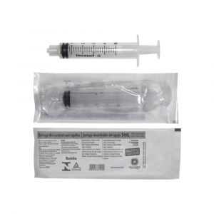 SERINGA DESC 05ML S/AG LOCK DESCARPACK CX2800UN             