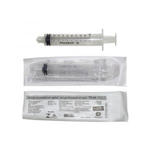 SERINGA DESC 10ML S/AG LOCK DESCARPACK CX2000UN             
