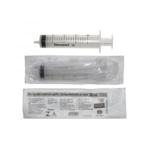 SERINGA DESC 20ML S/AG SLIP DESCARPACK CX1200UN             