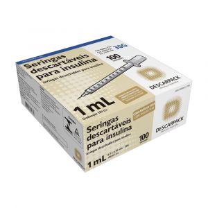SERINGA INSUL 1ML FX 8,0X0,30 100UN DESC CX3000UN           