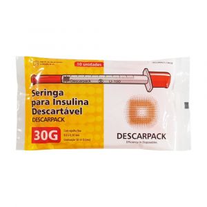 SERINGA INSUL 0,5ML FIXA MULTI 8X0,30 DESC CX3000UN         