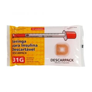 SERINGA INSUL 0,5ML FIXA MULTI 6X0,25 DESC CX3000UN         