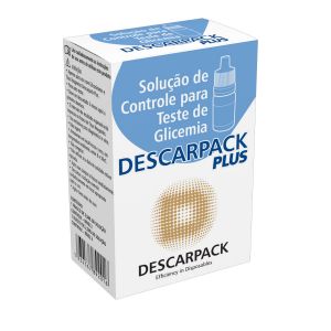 Solução de Controle 2,5 mL para Teste de Glicemia Descapack Plus